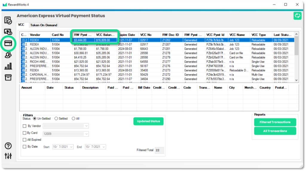 Card Details RewardWorks accounts payable automation software