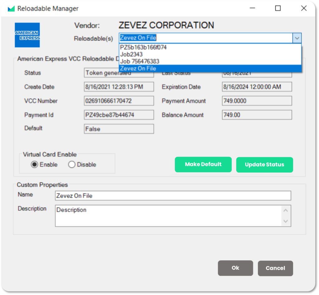 Reloadable VCC RewardWorks accounts payable automation software